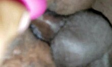 Homemade Black Couple Creampie With Condom