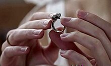 cute teen babe jerks off huge cock in hd