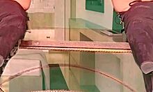 Intensely rubbing my shaved pussy in this solo milf session.