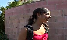 caramel skinned latina enjoys tall actor's passionate encounter