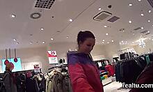 Attractive Czech Kitten Was Seduced In The Shopping Centre And Shagged In Pov