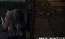 Wife dominates teen girl in extreme fucking session.