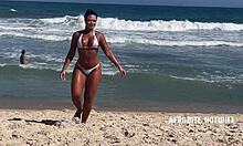 Aphrodite Sucks Dick On Beach