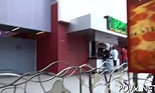 Real miniature legal age teen explores miniature adventures