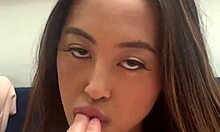 Check out asian teen alexia's big boobs in pov