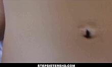 Stepsistershd sunar ateşli Blair Williams üvey kardeşi tarafından odasında sert sikiliyor