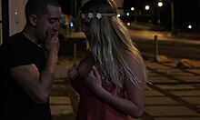 Cute stepdaughter punished in garage bondage