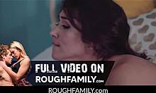 kissing my little stepsis in a rough family moment online