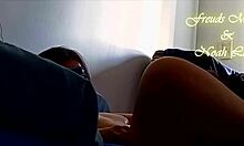 in the classroom, cute redhead teen pays music lessons by sucking dick