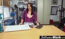 latina teen 18+ expertly sucks big black cock in full movie