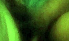 Ebony Babe Deepthroats White Cock in POV Scene