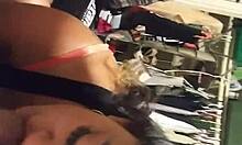 La teen 18+a takes a full load on big cock blowjob