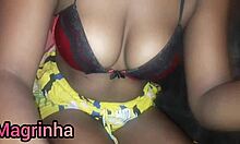 Man, this big-dick stud nails the skinny Latina till she bursts