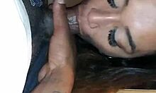 La teen 18+a takes a full load on big cock blowjob