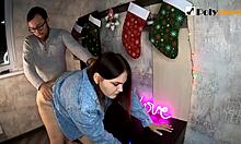 the guy HAPPILY FUCKS a russian beauty's ASS with his MOUTH and DICK