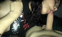 Intriguing step-sibling sucking and fucking