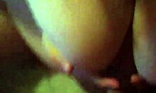 Cumming On My Wife's Tits During Intimate Moment