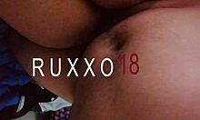 Hardcore sex with Colombian student, kissing her ass passionately