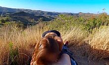 Latina Girl Craves Sucking Cock in Public, Earning Face Cumshot