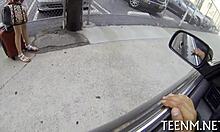 this salacious muff pounding is for legal age teen maddy rose, bent over and naked