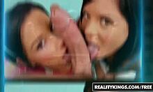 moms bang teen 18+s intensely in reality closet