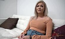 Blonde Babe Hayden Hooper Teases with Juicy Pussy and Ass in Solo Show