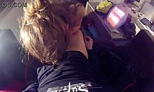 Feeling the surprise of a blowjob cumshot in my mouth.