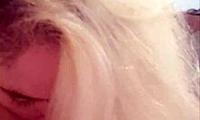 Hey, I'm filming myself giving a deepthroat blowjob to his cock