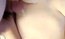 Danielle Roy Toys While Cody Roy Cums on Tits!