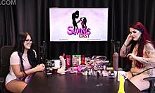 I got all tingly and wet with that toy in my pussy and the big dick - rai dobler sheer red fun