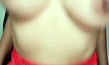 Amateur cosplays and masturbates on webcam