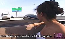 Chase flashes amazing nude body at beach