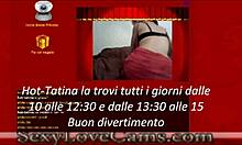 Hottatina performs erotic web chat
