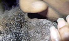 BBC Dick Sucking 3 - Sloppy Ebony Amateur Spits and Sucks in Car