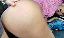 Outdoor Public Encounter With Amateurs And Big Tits