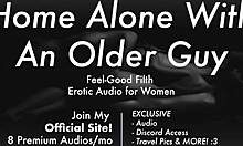 Experienced older guy fulfills praise kink, making you his good girl with creampie aftercare in erotic audio.