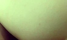 Hot Milf With Oiled Big Ass Rides Dildo