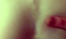 Hot Milf With Oiled Big Ass Rides Dildo