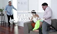 brunette stepsis lily jordan, you bent over for that doggystyle banging?