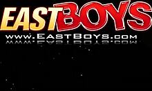 flexing muscles and posing for you - john tremont shows off his european twink body in college webcam casting