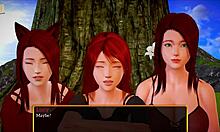 Teen 18+ With Small Tits And Big Ass Plays Homemade Game