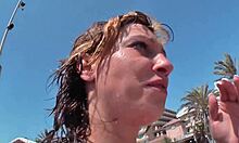 piercing pussy bent over for mega cumshot in mallorca