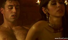 indian couple lick, blow, and fuck each other hard