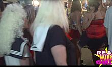 Sluts Flash On Street At Fantasy Fest Outdoors