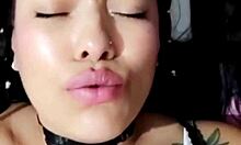 look at bluee's beautiful face of pleasure while she masturbates for you, isn't she sexy?