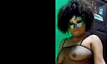 Stepsister In Lingerie Dances Seductively On Bed, Tight Vagina On Display