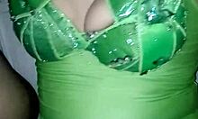 Aunt Dressed As Elf Gives Pussy Oral And Creampie