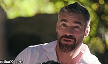 This eroticax couple's deepthroat and riding session is so passionate. Young teen and daddy fucking hard.