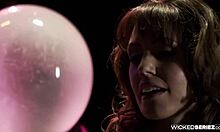 Sarah Shevon in spiderman parody gets bent over for big cock assfucking 😍