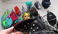 i saw this curvy inked milf gettin pounded hard in doggystyle at work